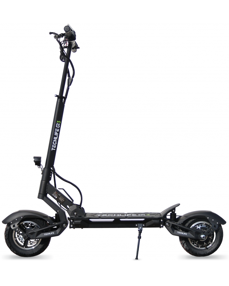 Hulajnoga Elektryczna TECHLIFE Q3 V2 BLACK Hulajnoga Elektryczna TECHLIFE Q3 V2 BLACK